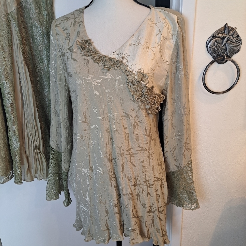 Spencer Alexis Maxi skirt set sz 8 vintage retro - Picture 2 of 13